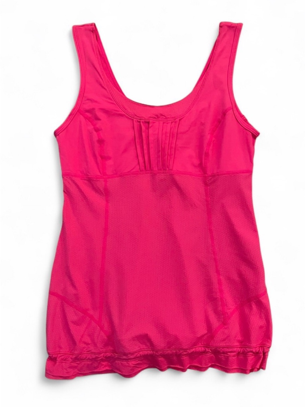 NWT LuluLemon Hot Pink Sunrise Tank Top Womens Size 8